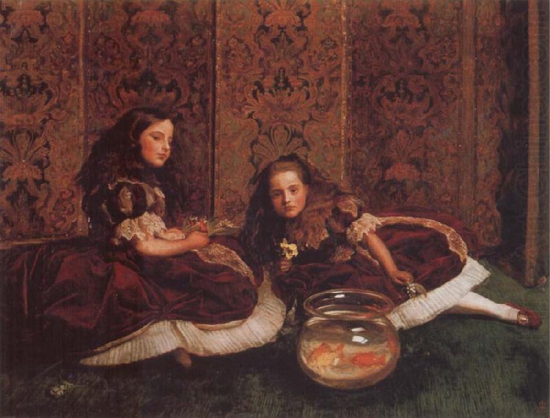 Sir John Everett Millais Leisure Hours china oil painting image